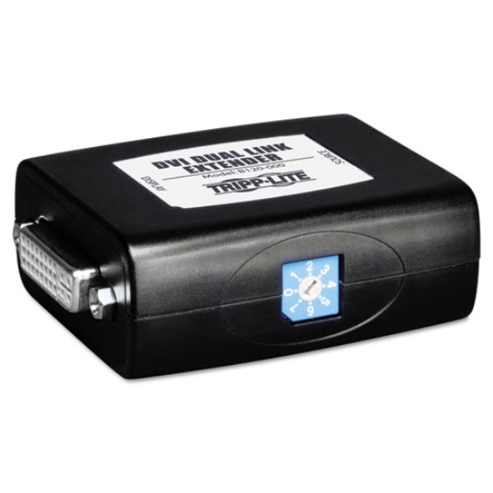 Picture of DVI Extender Equalizer, Dual-Link Video Repeater, 135 ft, Black, TAA Compliant