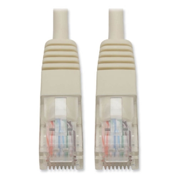 Picture of cat5e 350 mhz molded patch cable, 14 ft, white