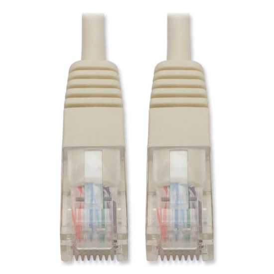 Picture of cat5e 350 mhz molded patch cable, 14 ft, white