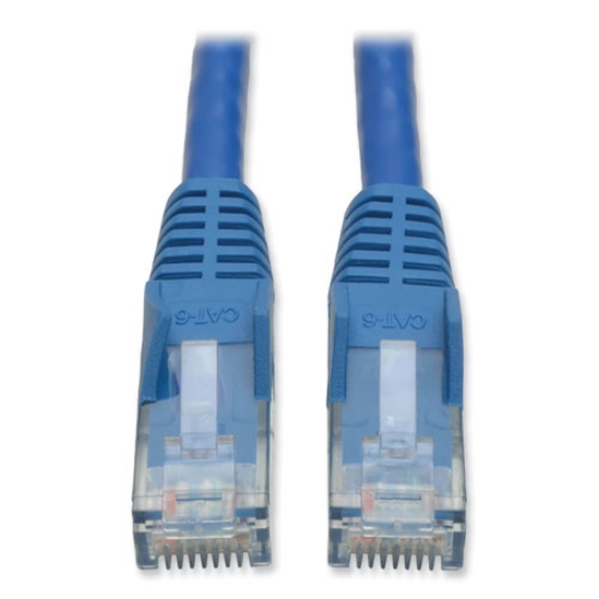 Picture of CAT6 Gigabit Snagless Molded Patch Cable, 14 ft, Blue