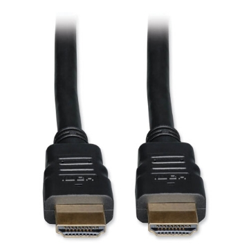 Picture of High Speed Hdmi Cable With Ethernet, Digital Video With Audio (m/m), 3 Ft, Black