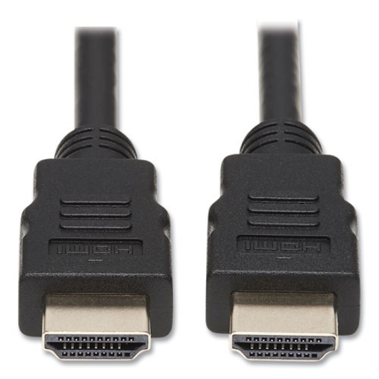 Picture of high speed hdmi cable with ethernet, ultra hd 4k x 2k, (m/m), 6 ft, black