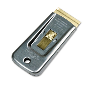 Picture of Safety Scraper, 1 1/2" Wide, 4" Steel Handle