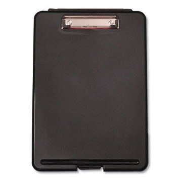 Picture of Storage Clipboard, 0.5" Clip Capacity, Holds 8.5 x 11 Sheets, Black