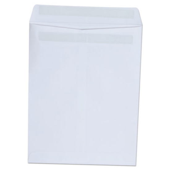 Picture of Self-Stick Open End Catalog Envelope, #10 1/2, Square Flap, Self-Adhesive Closure, 9 x 12, White, 100/Box