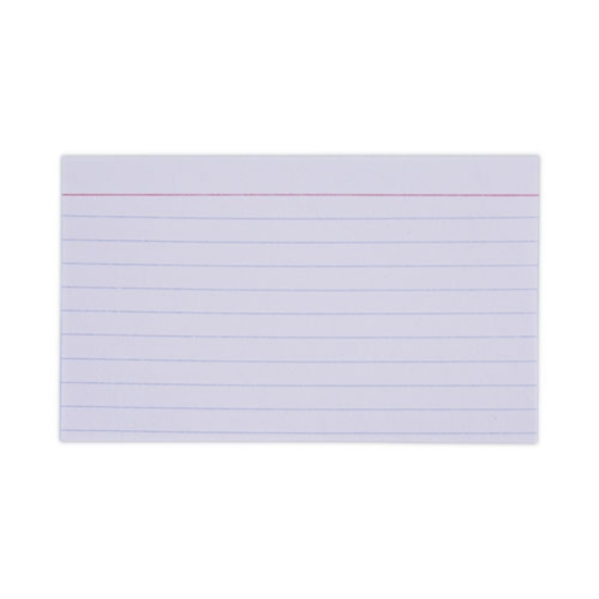 Picture of Ruled Index Cards, 3 X 5, White, 100/pack