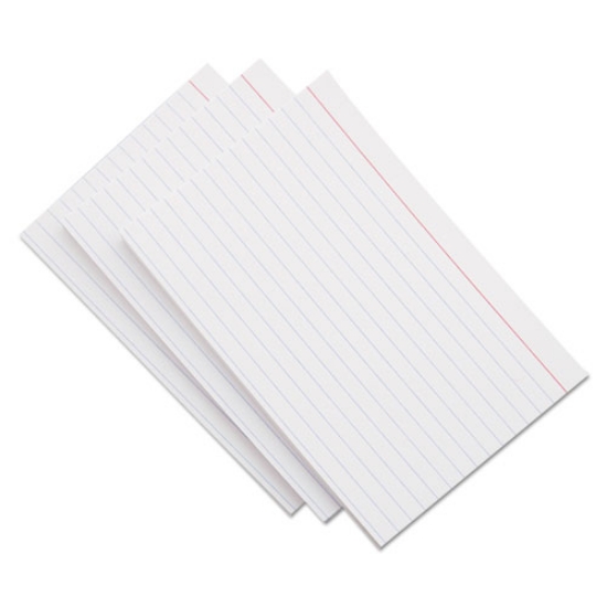 Picture of Ruled Index Cards, 5 X 8, White, 100/pack