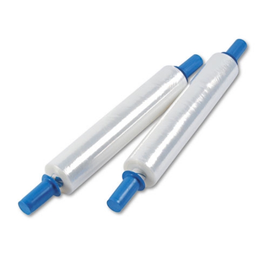 Picture of Stretch Film w/Cushioned Handles, 20" x 1,000 ft, 20 mic (80-Gauge), 4/Carton