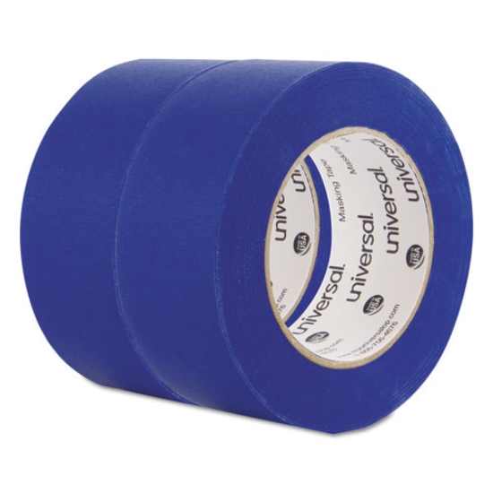 Picture of Premium Blue Masking Tape With Uv Resistance, 3" Core, 48 Mm X 54.8 M, Blue, 2/pack