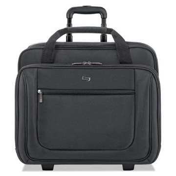 Picture of Classic Rolling Case, Fits Devices Up to 17.3", Polyester, 17.5 x 9 x 14, Black