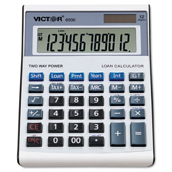 Picture of 6500 Executive Desktop Loan Calculator, 12-Digit Lcd