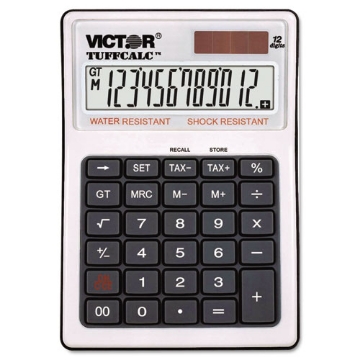 Picture of Tuffcalc Desktop Calculator, 12-Digit Lcd