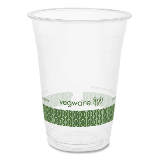 Picture of 96-Series Cold Cup, 16 oz, Clear/Green, 1,000/Carton