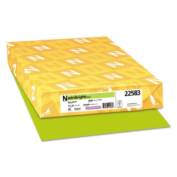 Picture of Color Paper, 24 lb Bond Weight, 11 x 17, Terra Green, 500/Ream
