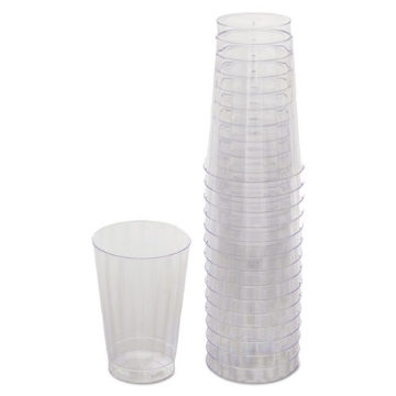 Picture of Classicware Tumblers, 12 Oz, Plastic, Clear, Tall, 16/bag, 15 Bags/carton
