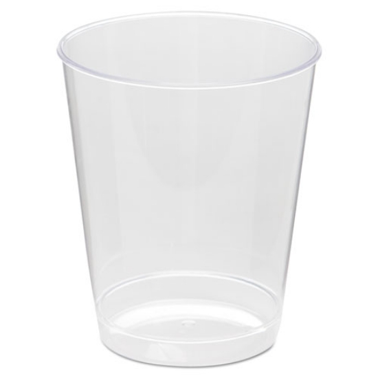 Picture of Comet Plastic Tumbler, 8 Oz, Clear, Tall, 25/pack, 20 Packs/carton