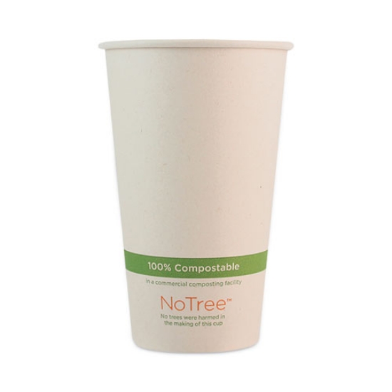 Picture of Notree Paper Hot Cups, 16 Oz, Natural, 1,000/carton