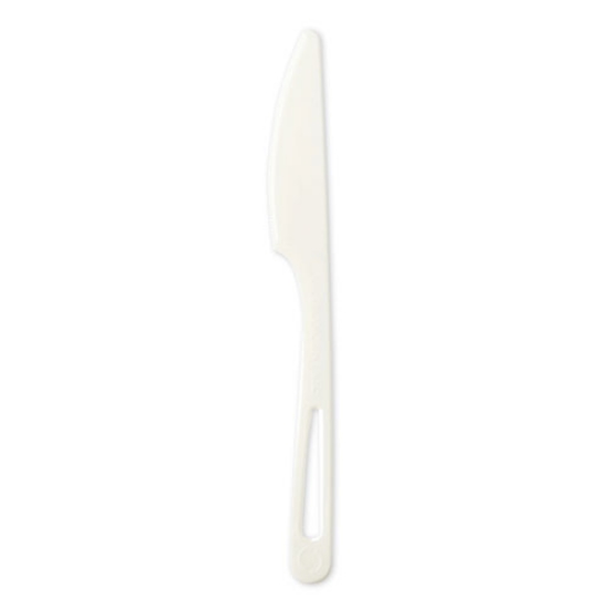 Picture of Tpla Compostable Cutlery, Knife, 6.7", White, 1,000/carton