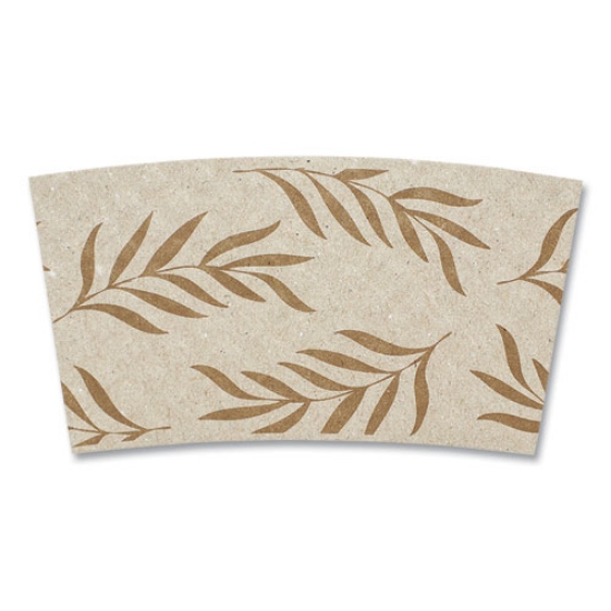 Picture of Hot Cup Sleeves, Fits 8 oz Cups, Natural, 1,000/Carton