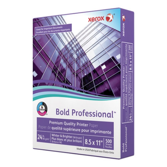 Picture of Bold Professional Quality Paper, 98 Bright, 24 lb Bond Weight, 8.5 x 11, White, 500/Ream