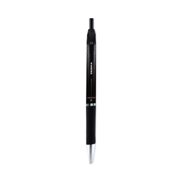 Picture of Sarasa Dry Gel X1 Gel Pen, Retractable, Medium 0.7 mm, Black Ink, Black Barrel, 12/Pack