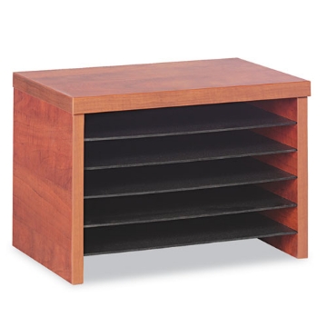Picture of Alera Valencia Under Counter File Organizer Shelf, 15.75w X 9.88d X 10.88h, Cherry