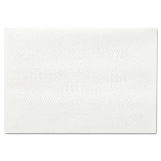 Picture of Masslinn Shop Towels, 1-Ply, 12 x 17, Unscented, White, 100/Pack, 12 Packs/Carton