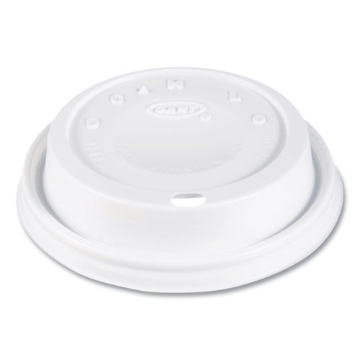 Picture of Cappuccino Dome Sipper Lids, Fits 12 Oz, White, 1,000/carton