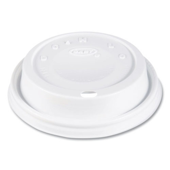 Picture of Cappuccino Dome Sipper Lids, Fits 12 Oz, White, 1,000/carton