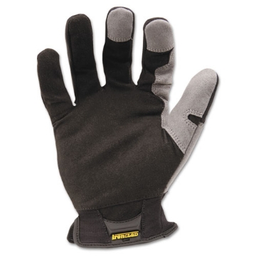 Picture of Workforce Glove, Large, Gray/black, Pair