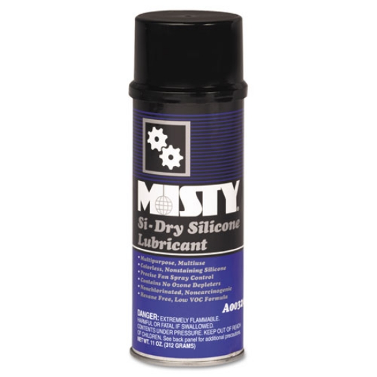Picture of Si-Dry Silicone Spray Lubricant, 11 oz Aerosol Can, 12/Carton