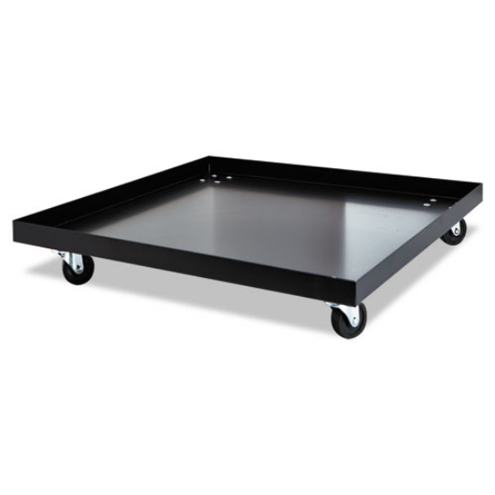 Picture of stacking chair dolly, metal, 320 lb capacity, 22.44" x 22.44" x 3.93", black