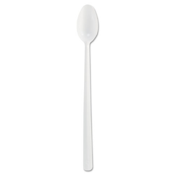 Picture of Bonus Polypropylene Utensils, 8", Spoon, White, 1000/carton