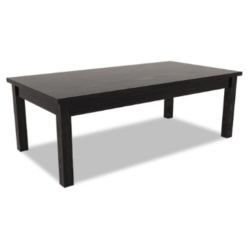 Picture of Alera Valencia Series Occasional Table, Rectangle, 47.25w X 19.13d X 16.38h, Black