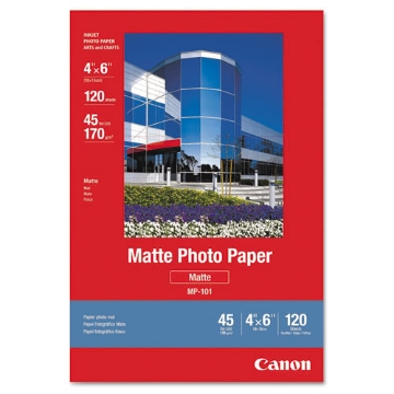 Picture of Matte Photo Paper, 4 X 6, Matte White, 120/pack