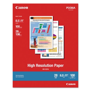 Picture of High Resolution Paper, 8.5 X 11, Matte White, 100/pack