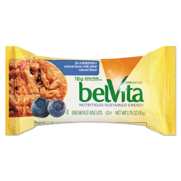 Picture of Belvita Breakfast Biscuits, Blueberry, 1.76 Oz Pack