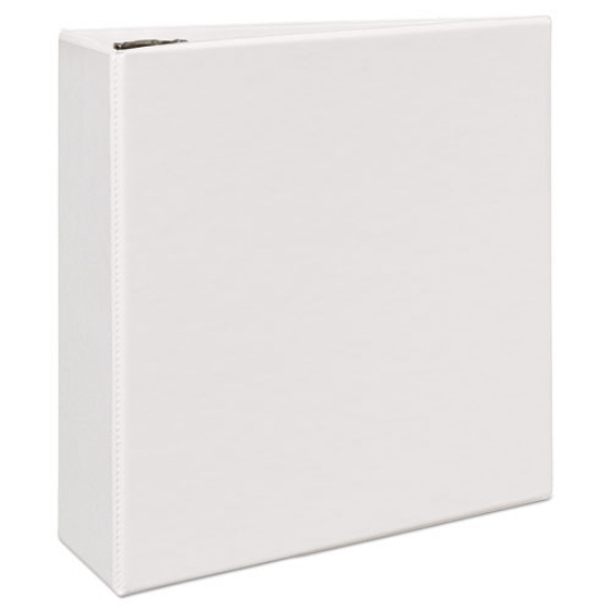 Picture of Durable View Binder With Durahinge And Ezd Rings, 3 Rings, 4" Capacity, 11 X 8.5, White, (9801)