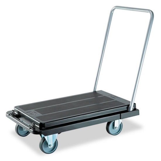 Picture of Heavy-Duty Platform Cart, 300 lb Capacity, 21 x 32.5 x 37.5, Black