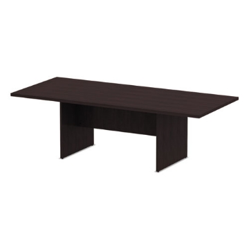 Picture of alera valencia series conference table, rectangular, 94.5w x 41.38d x 29.5h, espresso