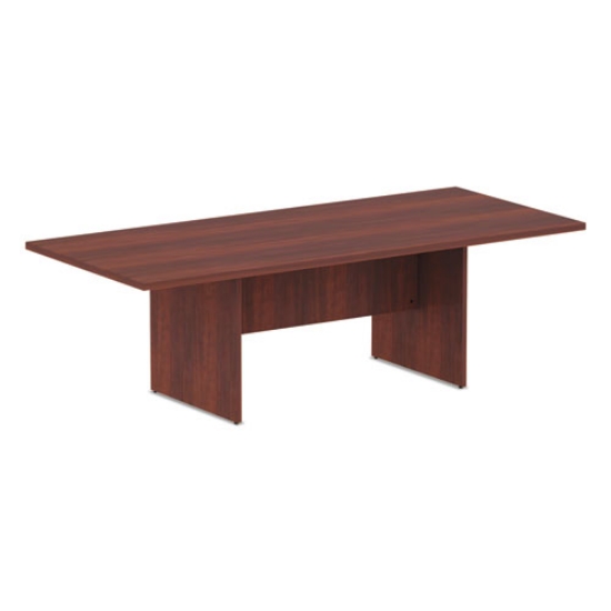 Picture of alera valencia series conference table, rectangular, 94.5w x 41.38d x 29.5h, medium cherry