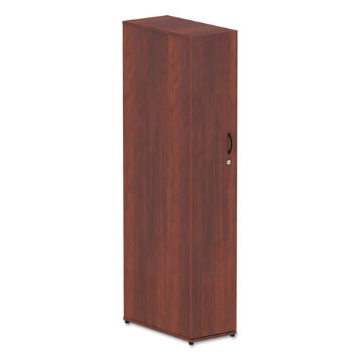Picture of alera valencia series wardrobe, 11.88w x 22.78d x 65h, medium cherry