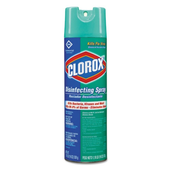 Picture of Disinfecting Spray, Fresh, 19 Oz Aerosol Spray
