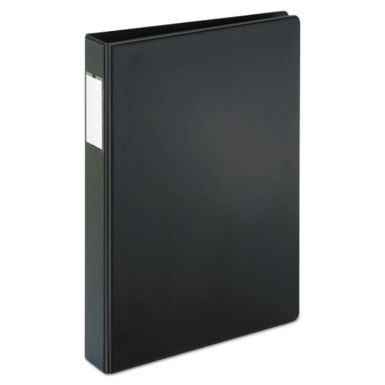 Picture of Legal Slant D Ring Binder, 3 Rings, 1" Capacity, 14 X 8.5, Black