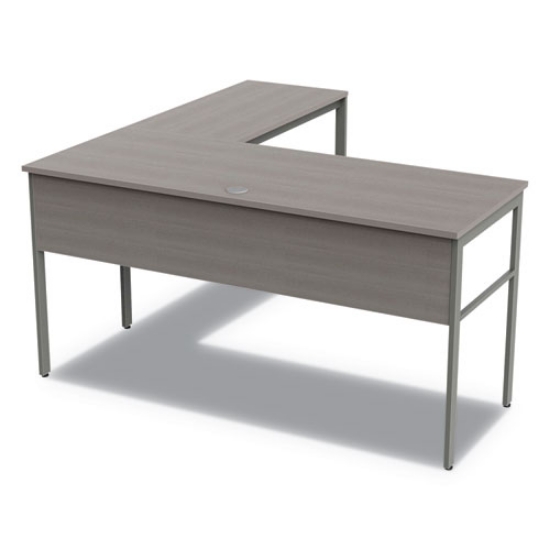 Picture of Urban Series L- Shaped Desk, 59" X 59" X 29.5", Ash
