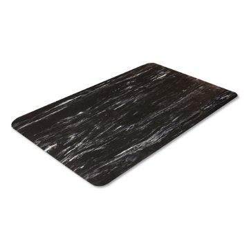 Picture of Cushion-Step Marbleized Rubber Mat, 36 x 60, Black