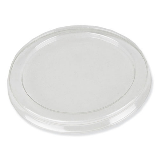 Picture of Dome Lids for 3.25" Round Containers, 3.25" Diameter, Clear, Plastic, 1,000/Carton