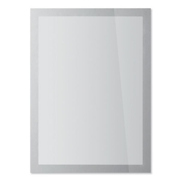 Picture of Duraframe Sun Sign Holder, 8.5 X 11, Silver Frame, 2/pack