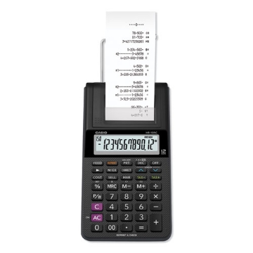 Picture of Hr-10rc Handheld Portable Printing Calculator, Black Print, 1.6 Lines/sec