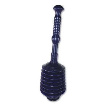 Picture of Deluxe Professional Plunger, 11.2" Polyethylene Handle, 6" Dia